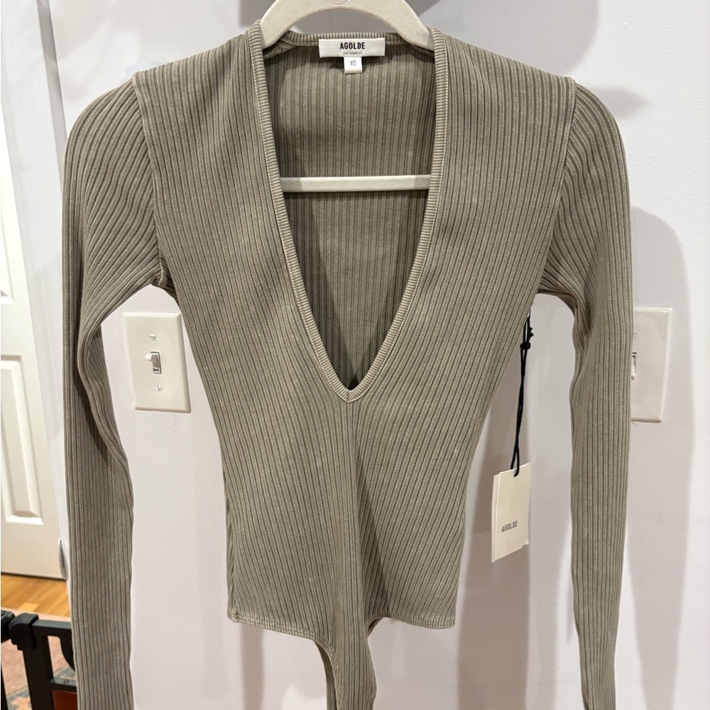 AGOLDE zena bodysuit